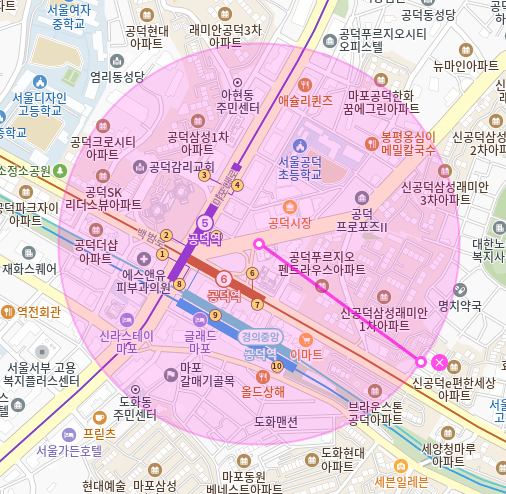 공덕역 월주차_공덕역 0분 거리 초역세권 단일 주차장