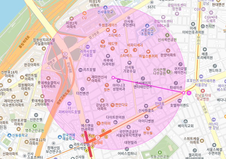 신사동 월주차_ 신사역 8번출구 도보 5분거리 주만사 통해 편하게 이용해보세요