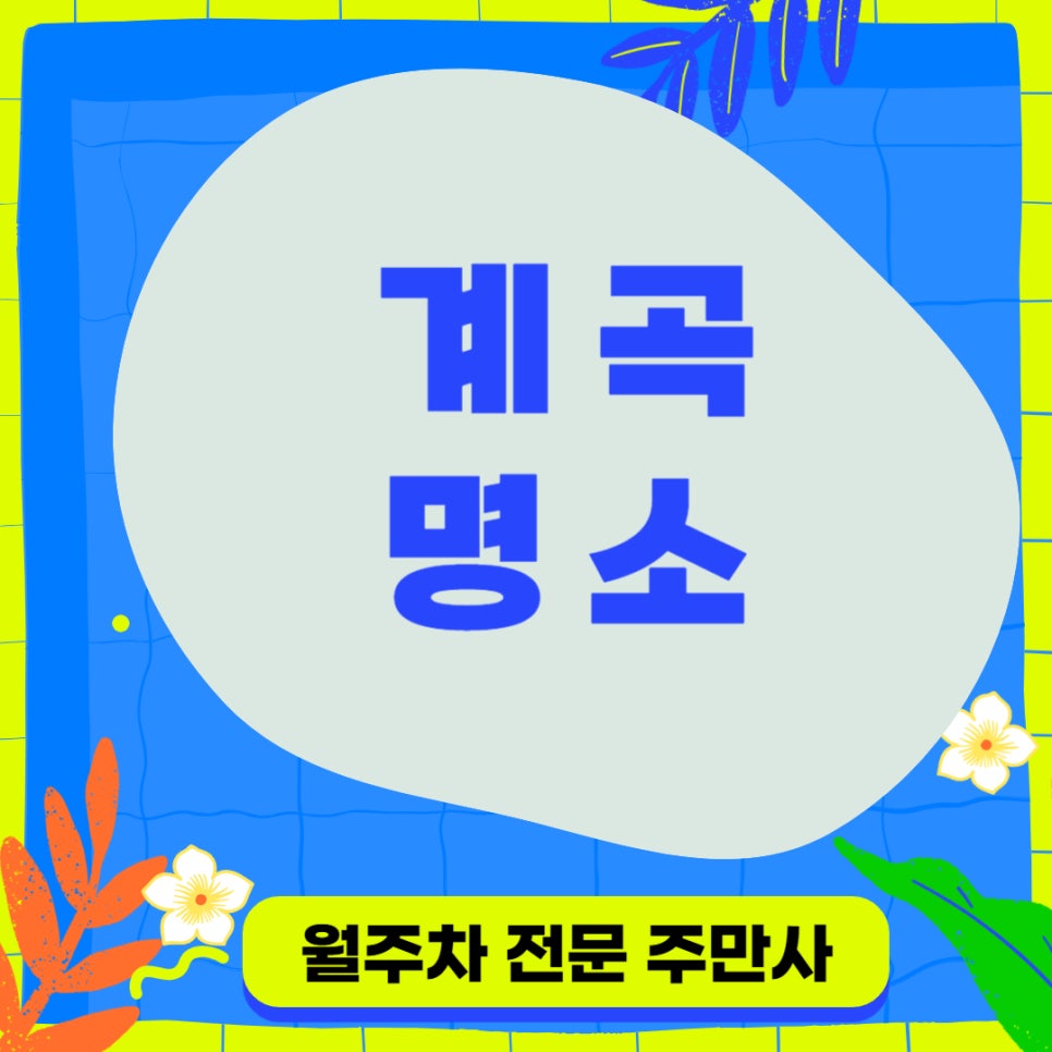 여름 계곡 추천_ 서울 근교 숨은 명소 소개