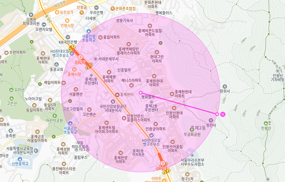 홍제역 월주차_ 2번출구 도보 3분거리 가격까지 저렴한 주차장 얼른 얼른 이용하세요