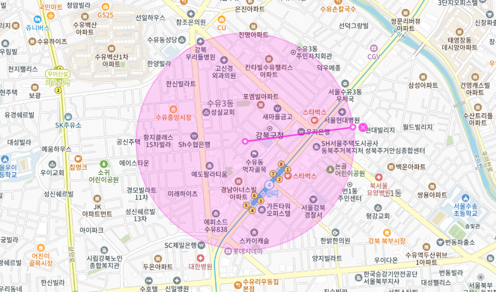수유 월주차 _ 돼지 수육이 생각나는 수유동/수유역 주변에 주차장이 있다니까요!?