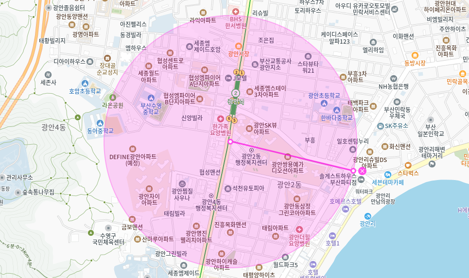 수영구 월주차_ 광안역 5번출구 인근에서 월주차 찾으신다면?