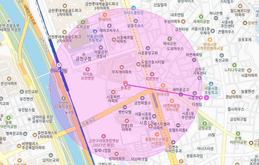 금천구 월주차_ 시흥동 금천구청역 인근 기계식/단일주차