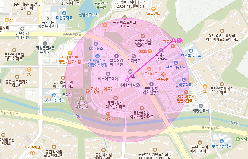 동탄 월주차 _ 화성 동탄 신도시 24시간 사용 가능한 주차장