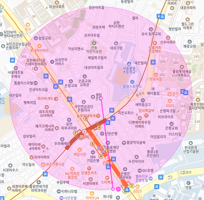 불광역 월주차 / 불광역 8번출구 바로 앞! 기계식