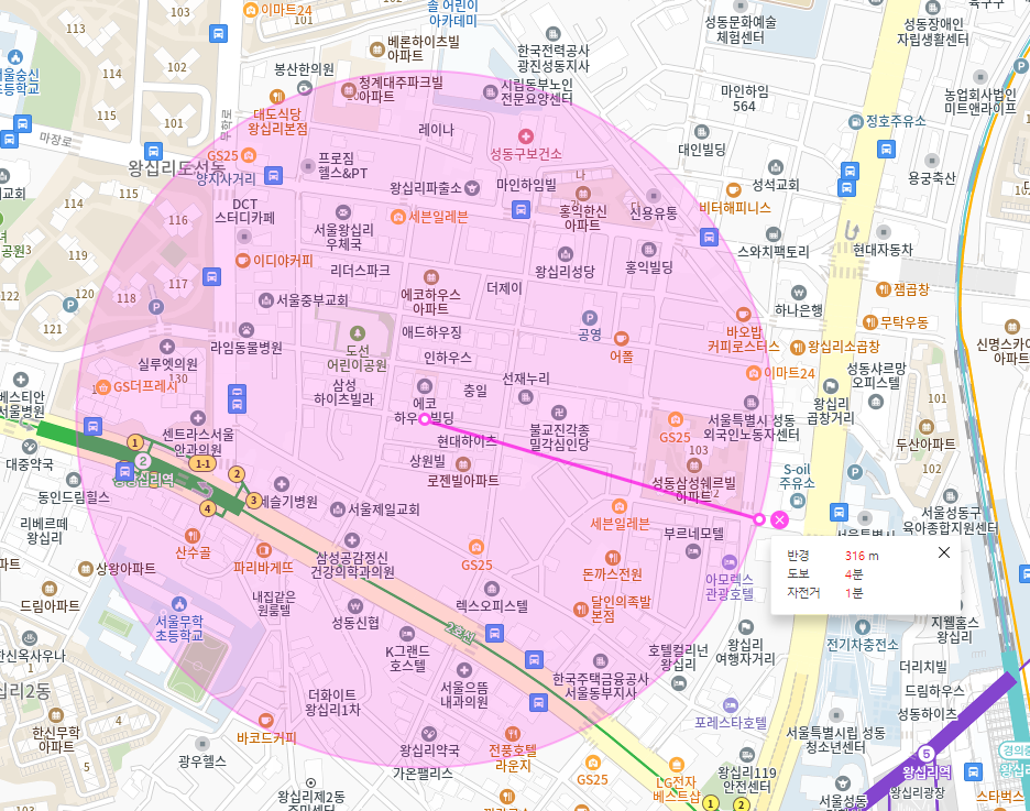 왕십리 월주차 _ 왕십리역 도보 4분 이내에 이동 가능한 주차장 알려드립니다!