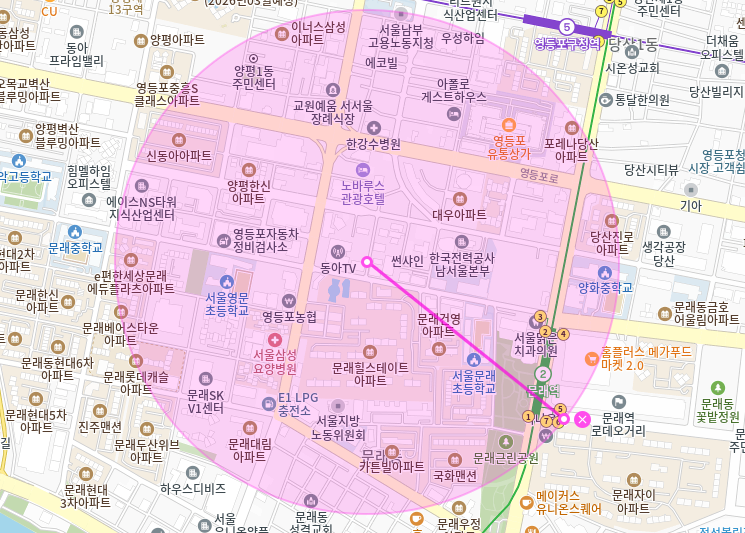 문래역 월주차_3번출구까지 걸어서 5분거리의 월주차장 가져가세요