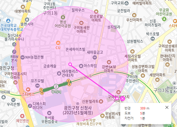 구의동 월주차 _ 구의역까지 걸어서 3분 안에 이동 가능한 주차장 찾으시는 분들 주목해 주세요