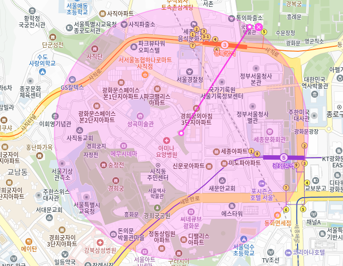 경복궁역 월주차_경복궁역 광화문역 더블 역세권 전일제 단일주차장 가져가세요