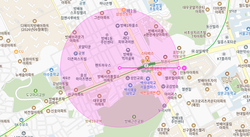 방배역 월주차 _ 지정석/단일주차/전일제/자주식