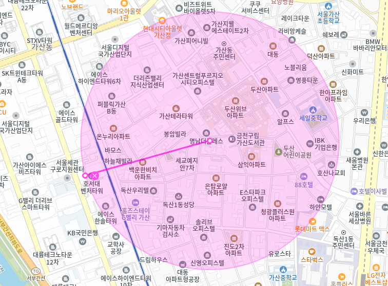가산동 월주차_가산동 인근 직장인 분들을 위한 전일제 단일주차장