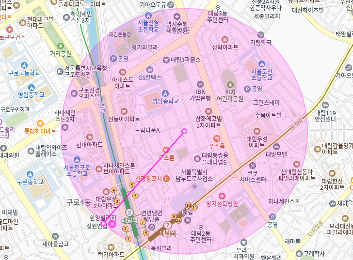 대림동 월주차_대림역 5번출구 도보 4분거리 역세권 단일주차장 서둘러 예약하세요
