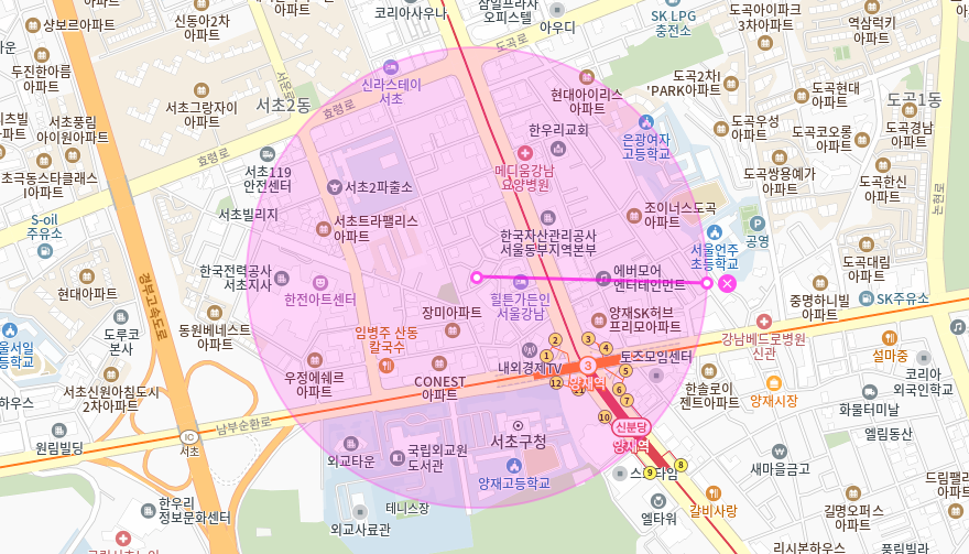 양재역 월주차 _ 지정석_단일주차_24시간_자주식_주차장