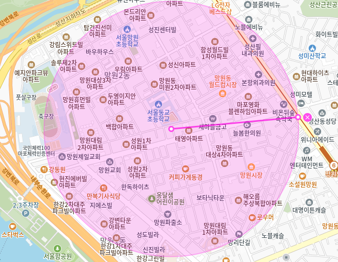 망원동 월주차_전일제 24시 자주식 월주차장