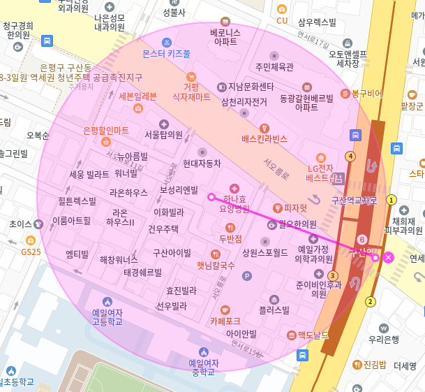 구산동 월주차 / 구산역 4번출구 도보1분, 초역세권 주차장