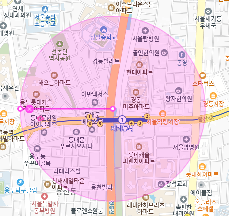 동대문 월주차_제기동역 도보 6분 기계식 승용