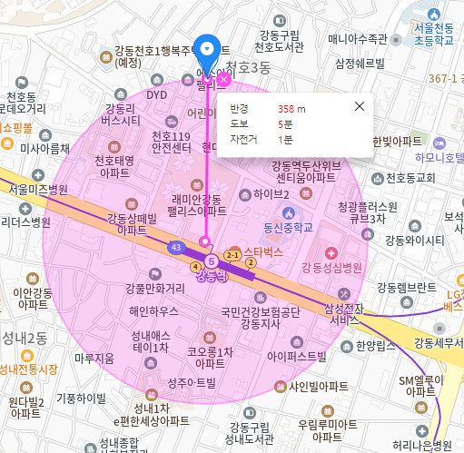 천호동 월주차_강동역 1번 출구 도보 5분, 전일 24시, 승용차 전용