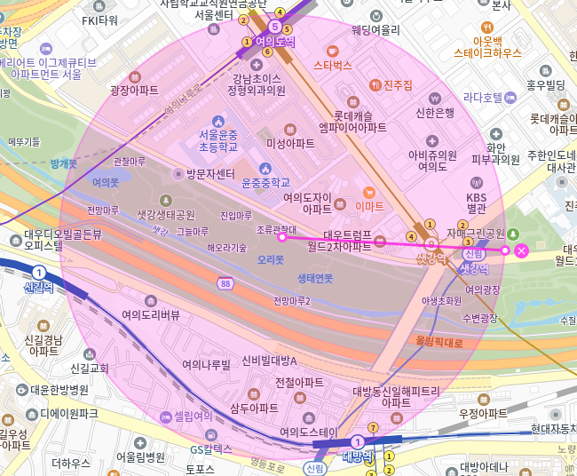 여의도 월주차_6번출구 도보 5분 역세권 단일주차장 가져가세요