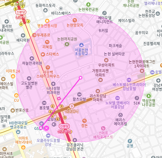 신논현역 월주차_신논현역 도보 3분 거리 기계식 승용 주차장