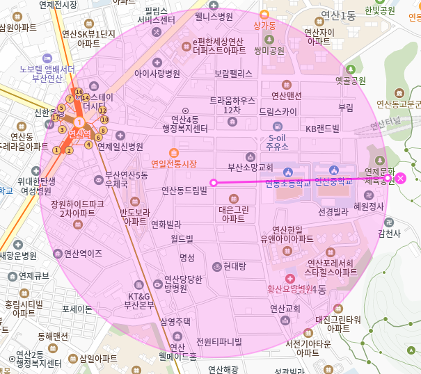 연산동 월주차_역세권,전일 24시