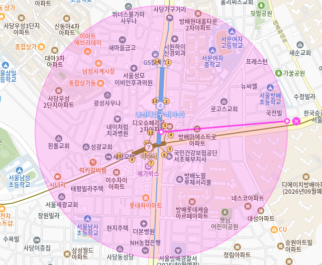 이수역 월주차 초역세권 3번출구 코앞 도보 1분 24시 단일주차장