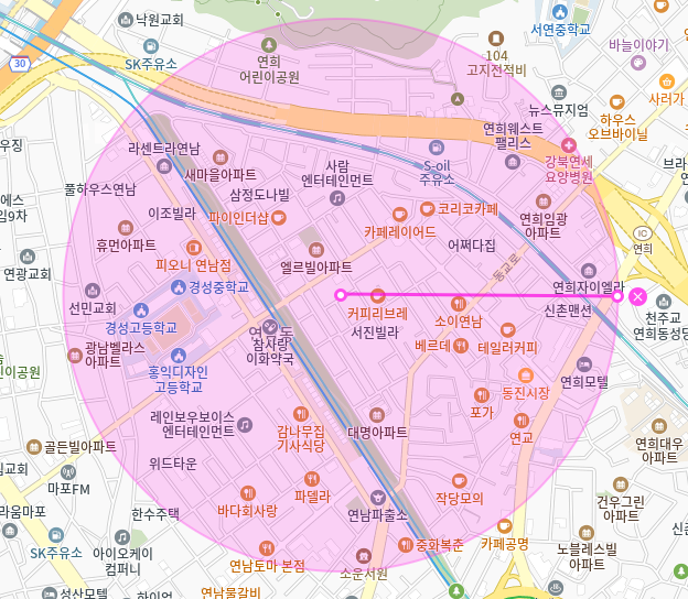 연남동 월주차_편안한 전일24시 단일주차장