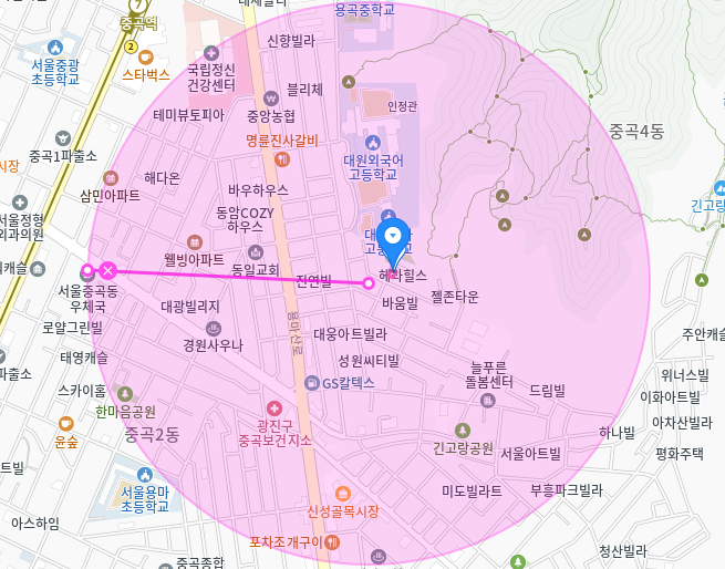중곡동 월주차_대원외고 인근 전일 24시 월주차장 소개드립니다