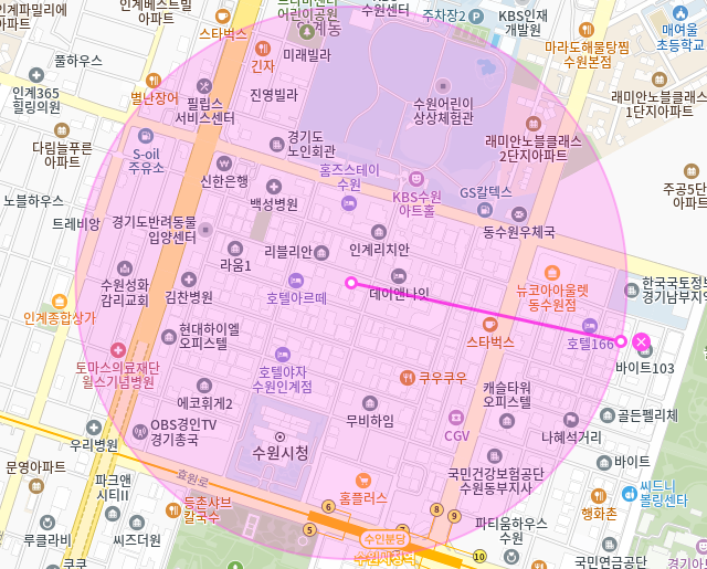 수원 월주차_수원시청역 인근 자주식 단일주차장 가져가세요