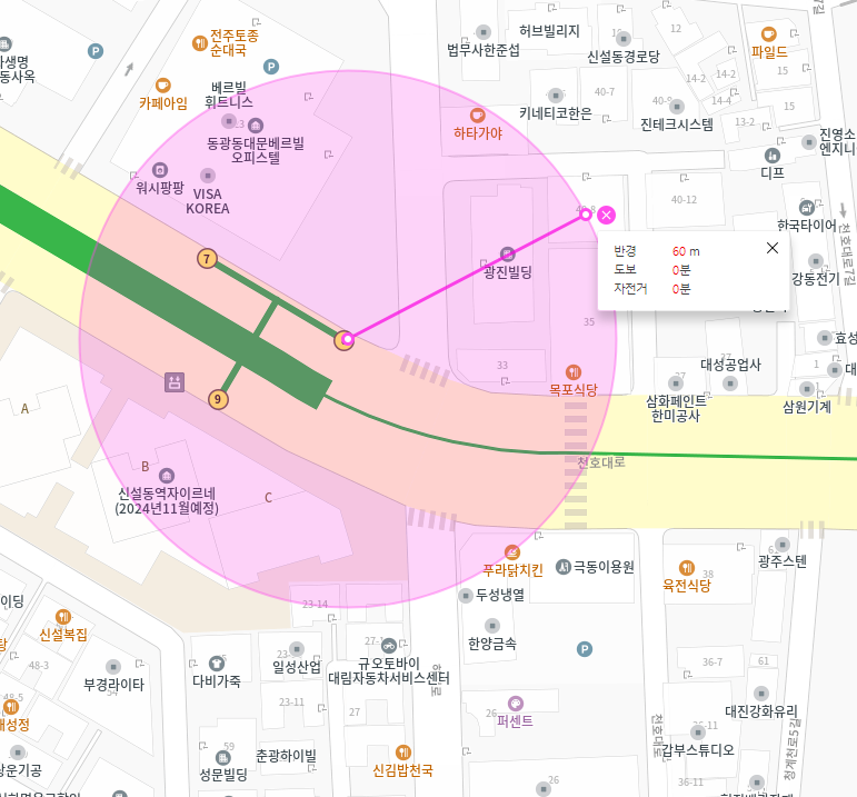 신설동역 월주차_역에서 도보 1분 초역세권, 전일 24시, 자주식 주차장