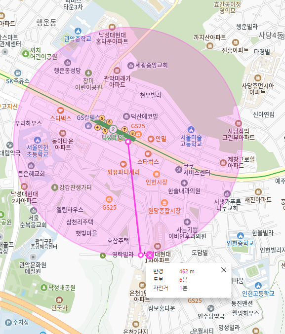 낙성대역 월주차_역에서 도보 6분, 전일 24시, SUV 이하, 자주식