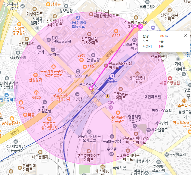 신도림동 월주차_매일 이용 가능한 승용차 전용 단일 주차장