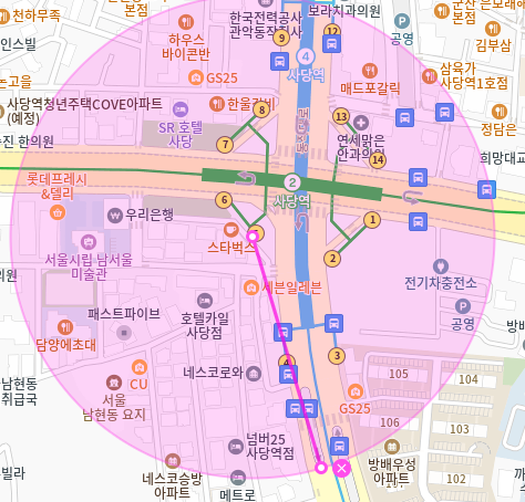사당역 월주차_남현동 역과 가까워 출퇴근 주차에 최적