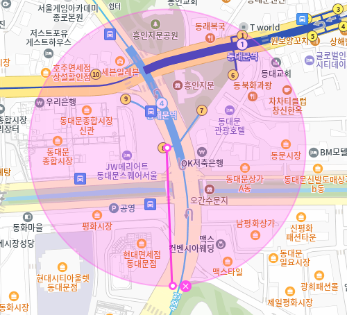 동대문역 월주차_쇼핑 거리 동대문 출퇴근 24시 단독주차
