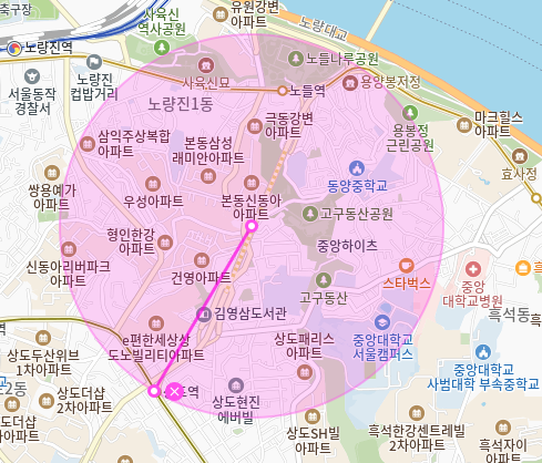 [마감임박] 상도역 월주차 지정석 최저가 예약하기
