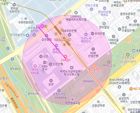 국회의사당역 월주차 4번출구 인근 누구나 쉽고 빠르게 이용 가능한 주차장