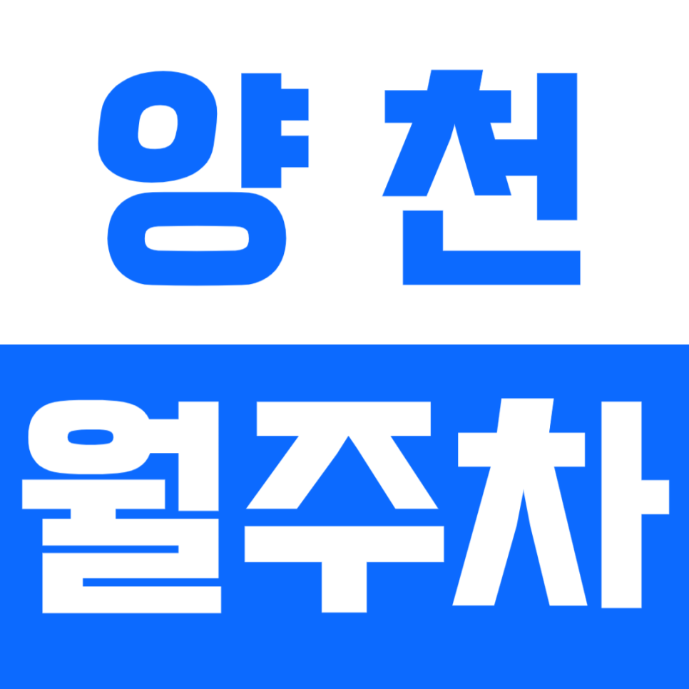 양천 월주차 아직 예약 안하셨다고요?