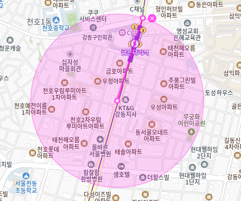 굽은다리역 월주차 CGV 인근 지정석으로 수월해진 출퇴근!