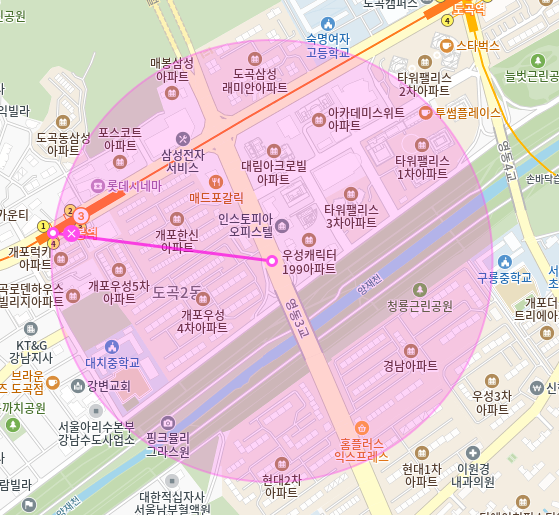 도곡동 월주차 와이원엔터테인먼트 옆, 매봉역 5분거리 단일주차장 추천!