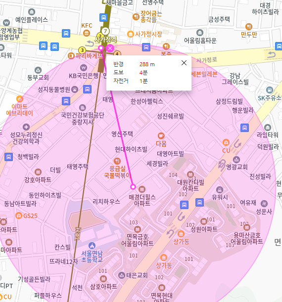 [신규] 면목동 월주차_사가정역 4번 출구 초역세권 평일 전일 주차장 공개