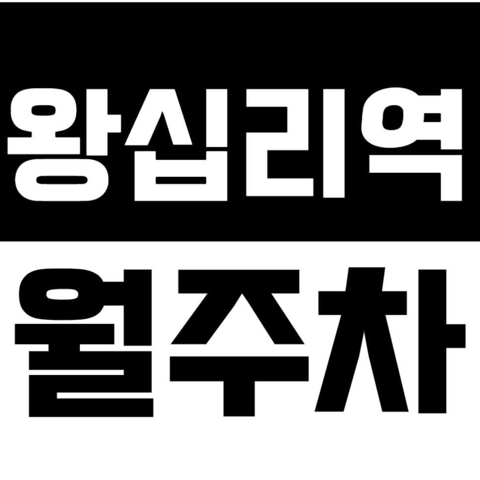 왕십리역 월주차_ 왕십리역 도보1분 24시간 편하게 주차가능!