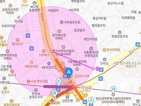 갈현동 월주차_편리한 7번 출근 근처에 위치한 월주차장 이용하세요