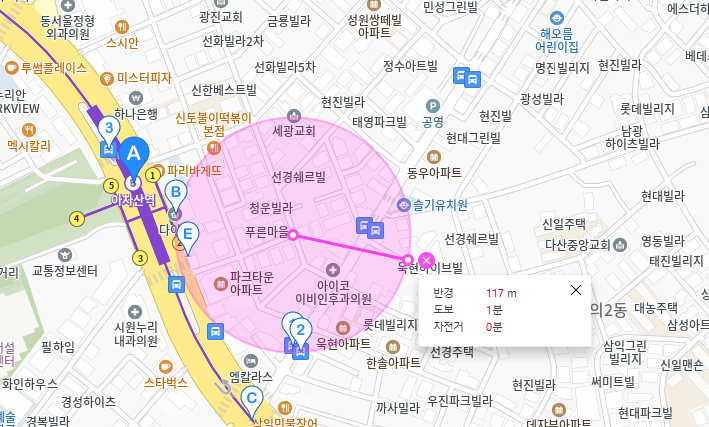 아차산역 월주차_역에서 도보 3분거리에 위치한 월주차장 소개합니다