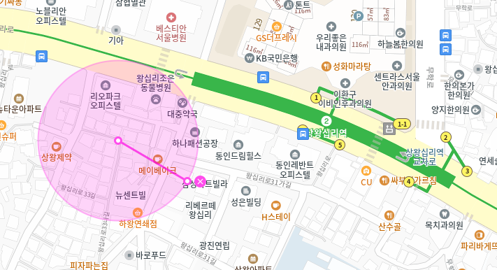 왕십리동 월주차_상왕십리역 역세권에 위치한 24시간 월주차장 알려드려요