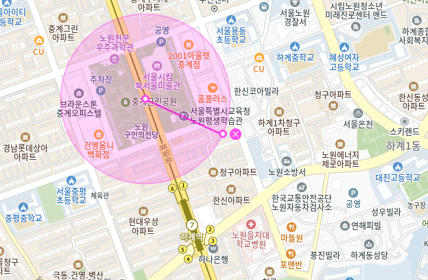 하계동 월주차_근린공원 근처에 있는 월주차장 이용해보세요