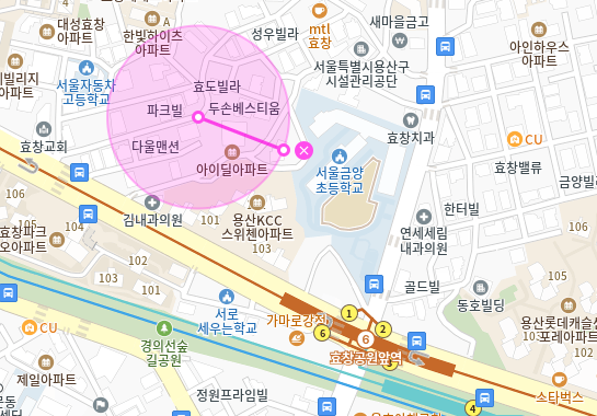 효창동 월주차_금양초등학교 인근에 있는 월주차장 추천