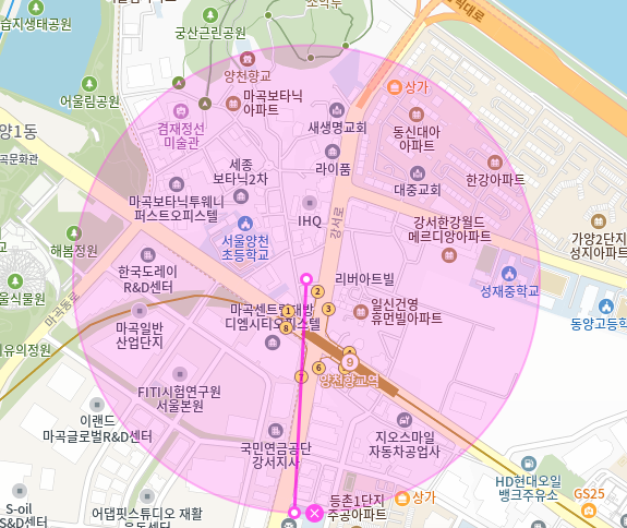 가양동 월주차 양천향교역 도보 5분 이내 주차장을 소개 드립니다.