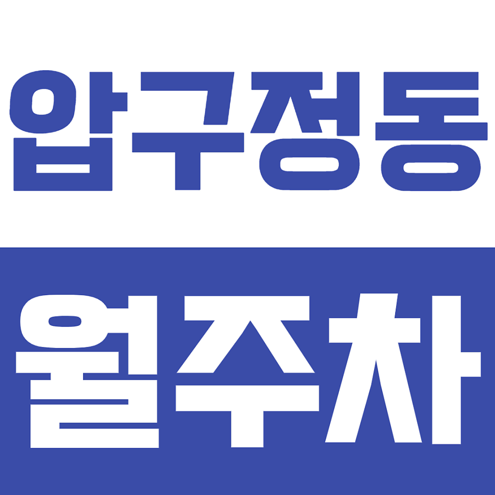 압구정동 월주차 압구청역 초역세권 월주차장 정기권 이용방법 소개 대표 이미지