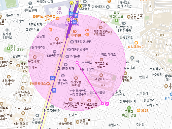 굽은다리역 월주차 굽은다리역 인근 저렴한 주차장 정기권 추천