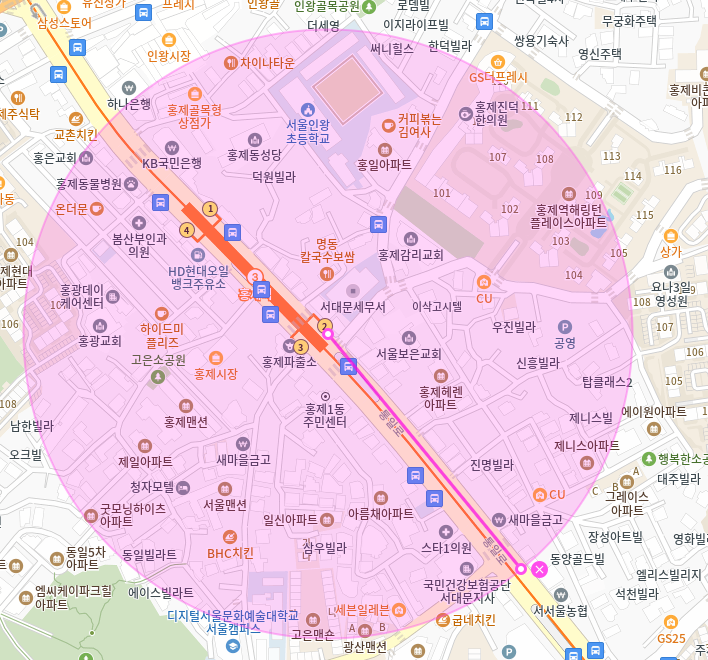 홍제역 월주차 홍제역 24시간 가성비 주차장을 소개드립니다.
