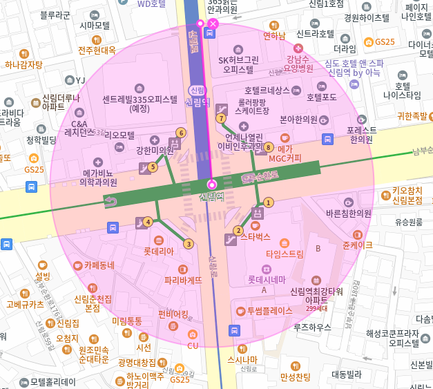 신림동 월주차 신림역 인근 주차장 정기권 추천